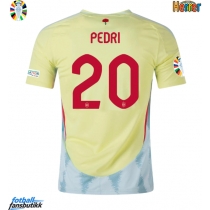 Spania Pedri Gonzalez #20 Bortedrakt EM 2024 Kortermet